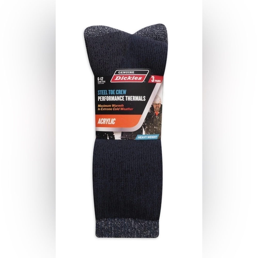 Dickies P3 Acrylic Thermal Crew Shoe Size 6-12